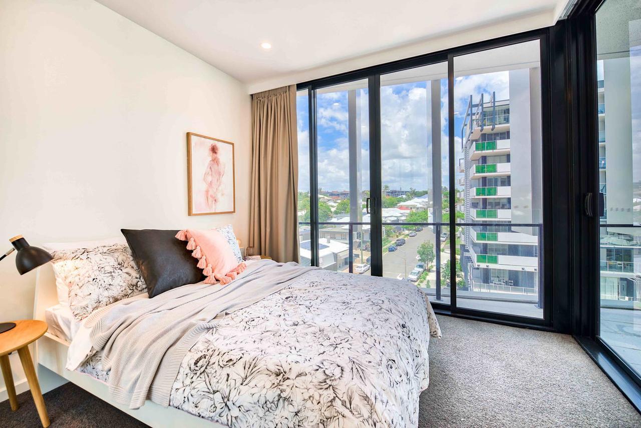 Modern Apartment With Balcony & Parking Brisbane Extérieur photo